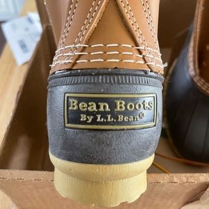 LL Bean 6” New Bean Boot Tan/Brown 7M (D) Brand New never laced up.
